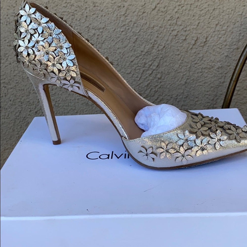 Inc , light gold heels